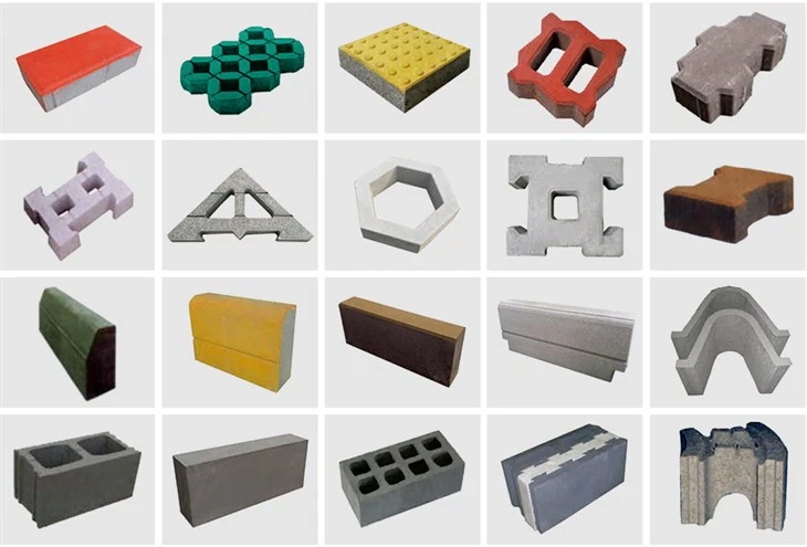 Interlocking Concrete Block Moulds high quality